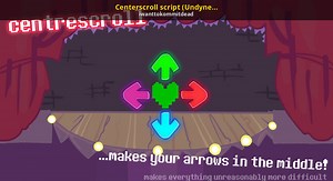 Centerscroll script (Undyne mode) Modding Tool for Friday Night Funkin' | FNF Modding Tools
