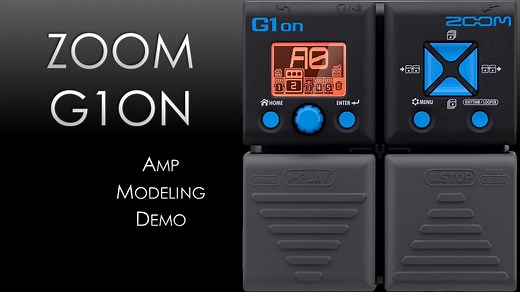 Zoom G1on Amp Demo