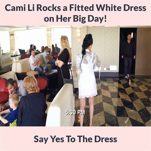 4.3K views · 55 reactions | Cami Li Rocks a Fitted White Dress on Her Big Day Say Yes To The Dress | Wedding Dress TLC | Facebook