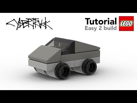 HOW 2 BUILD | Mini LEGO Tesla Cybertruck