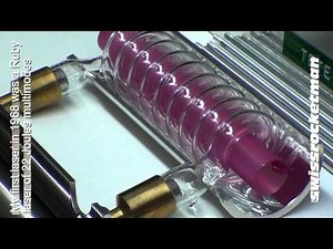 My first laser 1968 a ruby laser of 22 Joules 1 ms relaxed.mp4