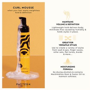 Silicone Free Curl Mousse: Foam For Curly Hair