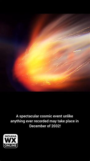 4.9K views · 38 reactions | Possible asteroid collision with the moon in December of 2032 according to NASA! | Indiana Weather Online | Facebook