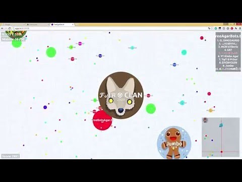 135 Free Bots on Public servers Agar.io