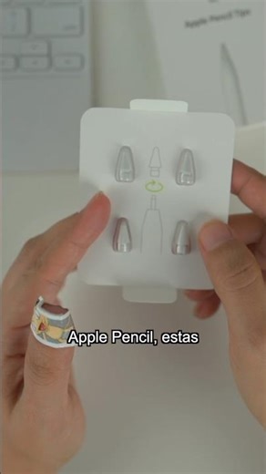 Apple Pencil ✏️🍀 How to change the tip / Tips? #shorts #applepencil