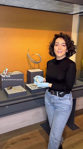 Say hello to the Bedale hoard 🤩 The #viking hoard contains over 40 silver and gold items dating from the late 9th to early 10th century AD and includes necklaces, a sword pommel and ingots. Find out more 👇 #archaeology #museums #yorkshire #vikings #medieval | The Yorkshire Museum