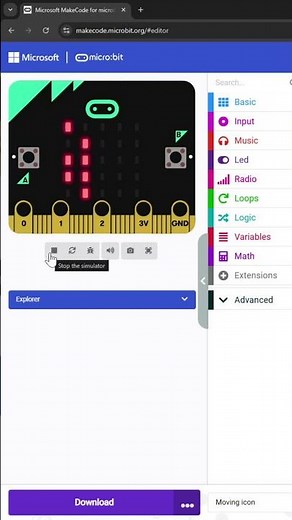 Animated LED Screen on micro:bit | Cool Effect in One Minute!