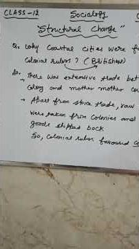 Sociology #Structural Change#Cls-12#Ch-1#Book-2#Explorepage#Youtubeshorts#Aroracoaching#