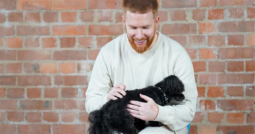 Strictly dancer Neil Jones has a new exercise routine - for dogs