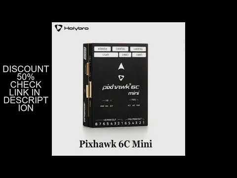 Holybro Pixhawk 6C Mini Flight Controller with PM02 V3 12S/PM06 14S Power Module and M9N/M10 GPS for