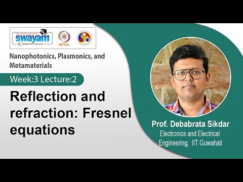 Lec 8: Reflection and refraction: Fresnel equations