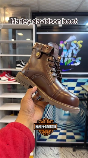 Get this harley boot Size 39-43 Cod available #harleydavidson