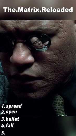 The Matrix Reloaded (2003) — Surrounded by Smiths, One Shot Changes Everything