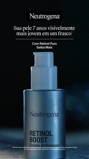 É hora de conhecer Neutrogena® Retinol Boost | Neutrogena
