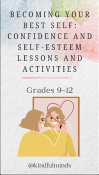 Confidence & Self‑Esteem SEL Lessons for Teens | Counselling & Classroom