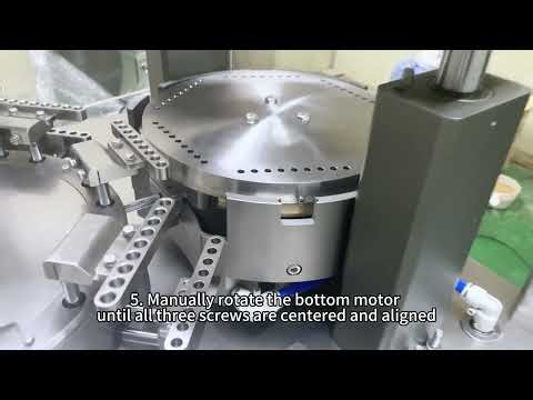 How to assemble the filling part 1 of capsule filling machine?