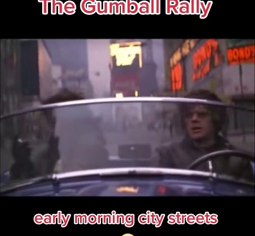 The Gumball Rally: Iconic Car Chase Moments