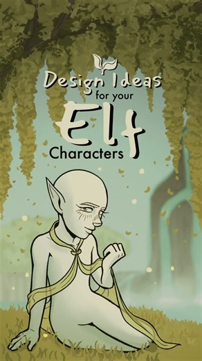 Charo Lyn on Instagram: "character design ideas for your elf characters 🌿🧝‍♀️ #art #oc #ocs #originalcharacter #drawing"