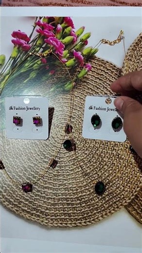 Diy Presenting Trending Clipstone invisible chain set with Earring #ytshorts #youtube #shorts #viral