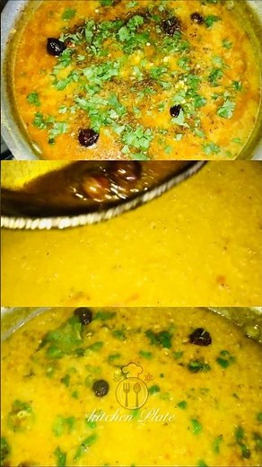 Masoor Dal Recipe | Red Lentil Curry | Asan aur Mazedaar Ghar ki Dal #shorts #kitchenplate