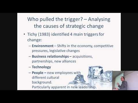 Strategic Change Management: Organisational aspects