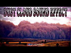 Dust Cloud Rushing Wind Sound Effect / Desert Rushing Winds From Dust Clouds / Royalty Free