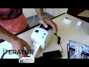 Видеоуроки Zebra: Калибровка принтера этикеток TLP 2824 Plus