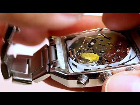 How to change the battery on Pulsar Watch