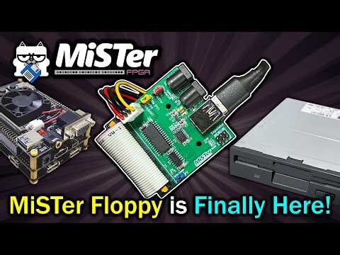 It's Finally Here — MiSTer Floppy Brings Real Floppy Drives to the MiSTer Minimig FPGA Core