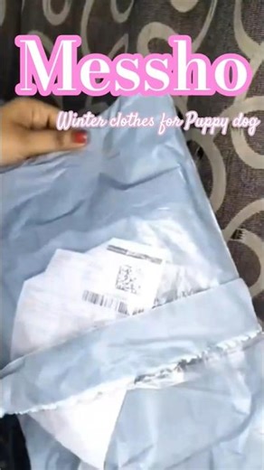 🐾 Meesho Haul – Cute & Cozy Puppy Dog Clothes 🐶💖#youtubeshorts #trending #viral #dog #clothes #pet