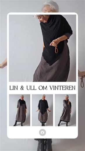 Underskjørt i ull?🧐 Går det an da?? Yes🤩.. jeg har testet det lange Bubble Wool skjørtet under Lang lekker linkjole og ser nå helt annerledes på det å gå med linkjole om vinteren! Vi har fylt opp med denne kjolen (som har nr.11000) i sort, brun og mørkeblå! Den fungerer altså hele året, og med et sjal eller en poncho og et par pulser i merinoull har du lag på lag!!... så du kan kose deg både i en kjølig kjellerstue og foran en varm peis! Du finner alt sammen på Kunstkolonialen.no Vi har gode k