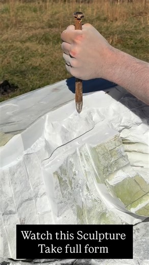 13K views · 144 reactions | As the process goes the progress slows. However our shape is taking great work and is transferring from carving to finishing. Still deciding on whether to put a gloss or matte finish on this piece. #fineart #stonesculpture #marblesculpture #sculptureoftheday #sculptureart #artoftheday #sculpture #investmentart #contemporaryart #contemporarysculpture #handmadeart #oneofakindart | Sebastian Piazza | Facebook