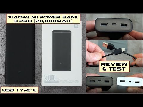 Xiaomi Mi Power Bank 3 Pro (20,000mAh): Review/Test