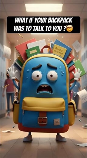 What if your backpack was to talk to you ? #shorts