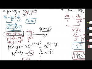 Cauchy Problem | Lagrange Method| Partial Differential Equation | Example