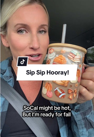 The cutest fall mug, even though it’s still 80°! It comes in so many cute designs, which ones your favorite? @Sip-Sip Hooray! #fallaesthetic #fallfeels #coffeemug #fallthings #cutecup