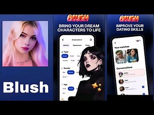 Blush AI Dating Simulator Review | The Future of Virtual Relationships and Chat with AI