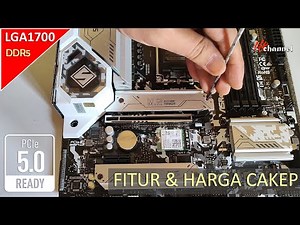 Motherboard LGA 1700 DDR5 Murah Terbaik! Fitur komplit! Asrock B760M Steel legend Wifi