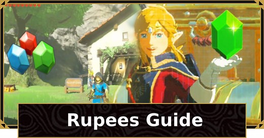 BotW | Rupees Guide - How To Get & Farm Money | Zelda Breath Of The Wild - GameWith