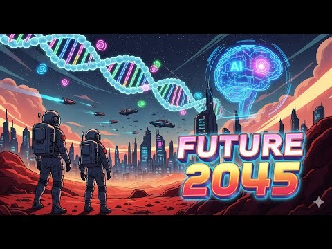 The World in 2045 – AI, Mars Colonies & Flying Cars