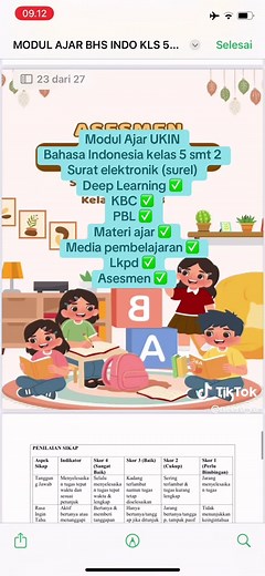 Modul Ajar Bahasa Indonesia Kelas 5: Surat Elektronik