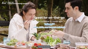 Felli Duo Loc Tritan Containers for Reheating Microwave Safe Box, Airtight Food Storage for Fridge Freezer, On The Go Lunch Container for Adults for Weekly Meal Plan Picnic Travel (6pk)