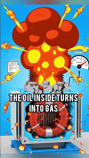 “Why Do Electric Transformers Explode? ⚡💥”
