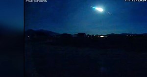 Meteor lights up skies over parts of Montana