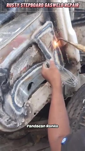 582K views · 2.4K reactions | HOW TO REPAIR CABIN STEPBOARD #repairing #cabin #gaswelding | Pandacan Ronilo | Facebook