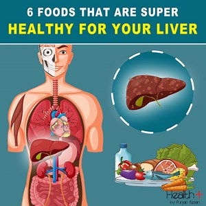6 Foods That Are Super Healthy For Your Liver #health #liver #fitness | Health