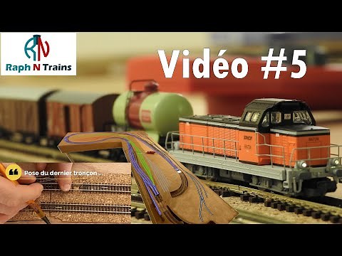 Plan of my CDM rail model train network, connected levels, full track completed - #5