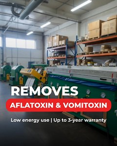 Eliminate contaminants like aflatoxin, vomitoxin, and Fusarium in one pass with Metra grain cleaners. ✅ Any grain, any weather ✅ Germination up to 99% ✅ Fewer impurities, insects, and mold — sell at a premium Don’t let contamination cut profit. Request the catalog and unlock exclusive deals. | Metra Group | Facebook