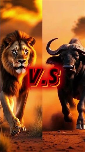 Lion vs Buffalo: The Most Terrifying African Showdown Ever! 🦁🐃🔥