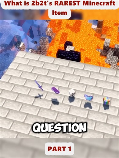 Discovering 2b2t's Rarest Minecraft Item: An Investigation